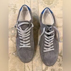 Oliver Cabell Gray Suede Men's Sneakers